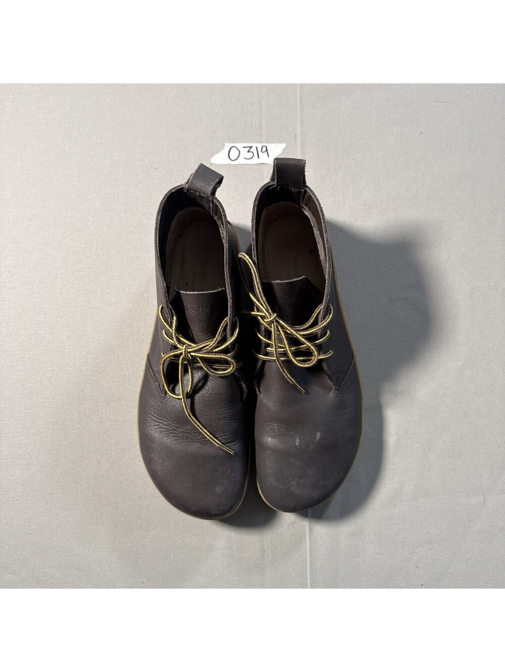 Vivobarefoot Gobi II Chukka Leather Boots Brown ~EU 46 US 13